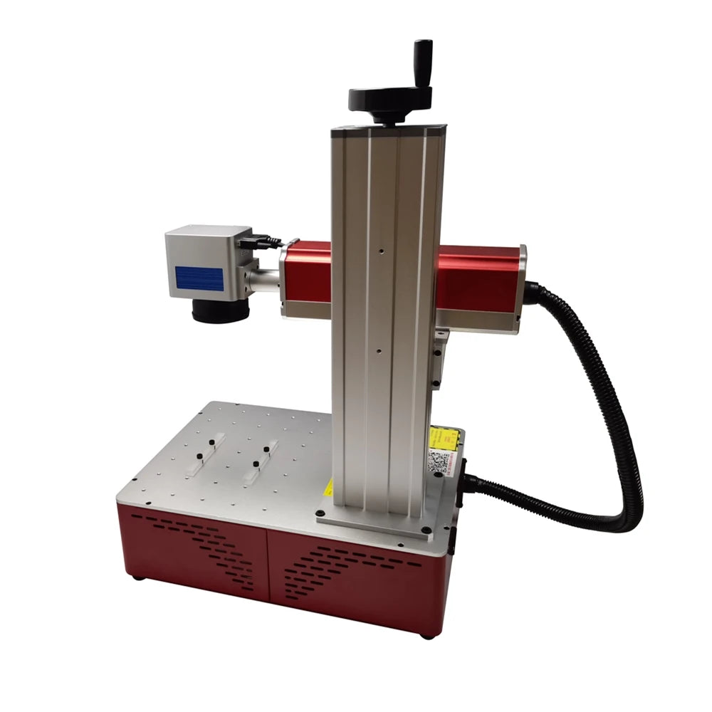 50W Raycus Fiber Laser Marking Machine 30W Laser Engraver Nameplate Engraving Metal Carving for PVC Plastic Stainless Steel