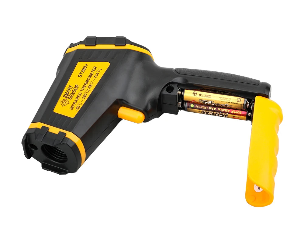 Digital Infrared Thermometer Laser Temperature Meter Non-contact Pyrometer Imager Hygrometer IR Termometro Color LCD Light Alarm