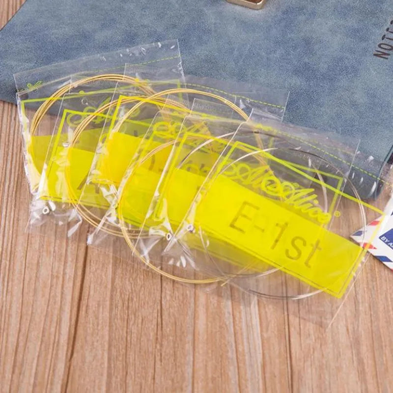A Set Musical Instruments 012-053 A406 Acoustic Guitar Strings Parts Accessories