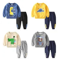 Boys Jeans Jackets Spring Girls Fashion Hooded Coats Autumn Children Clothes Kids Casual Zipper Colorblocking Outerwear 1-10Y