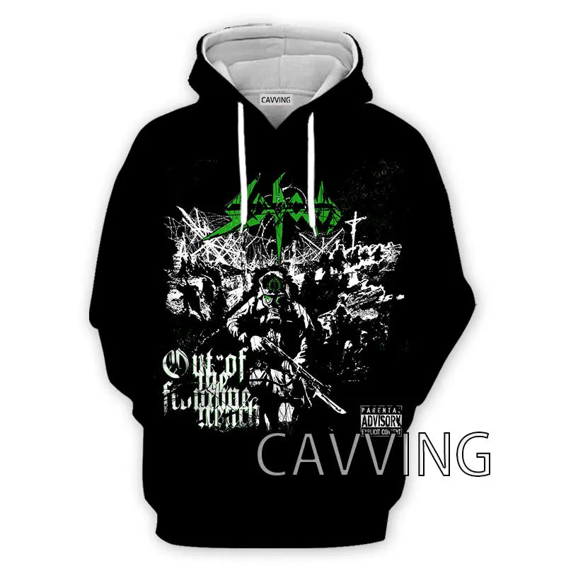 New Fashion Women/Men's  3D Print  Sodom Band  Hoodies Hooded Sweatshirts Harajuku Hoodie Sweatshirts Tops Clothing