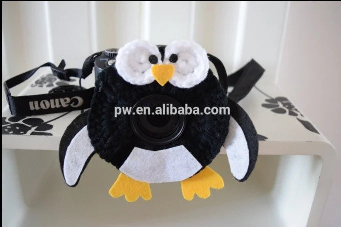 Baby photography Attracts Toys Camera Buddies Lens Decoration Knitted Camera Buddy   Lens Buddy Photography Accessories