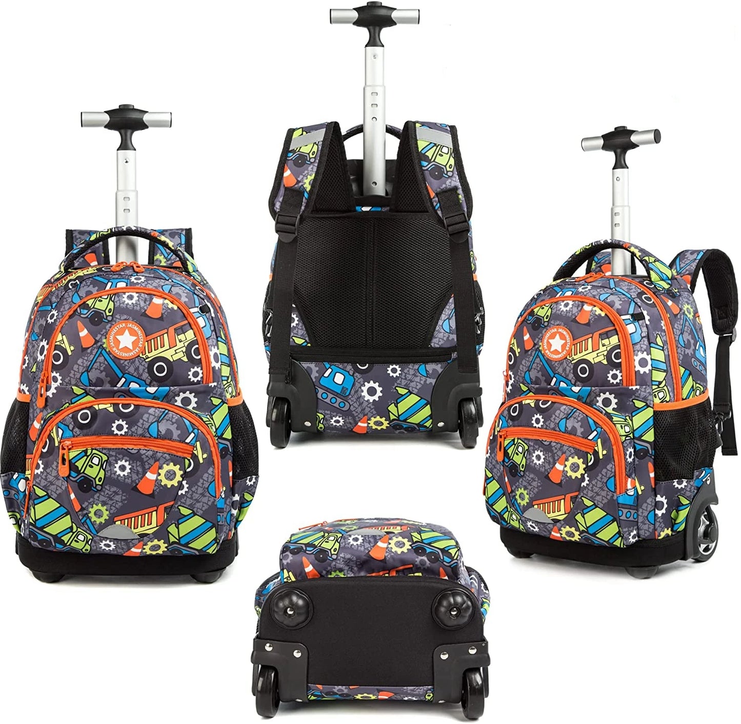 Kids School Rolling Backpack Bag for girls School Trolley Bag for boys Laptop Trolley Backpack Bag Children Rolling luggage Bags