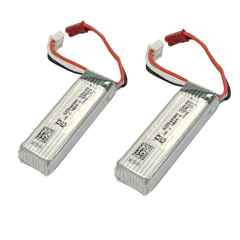 Original Wltoys A160-J3 Battery 7.4V 600mAh 4.44WH High Quality Li-Po Battery RC Airplane Parts