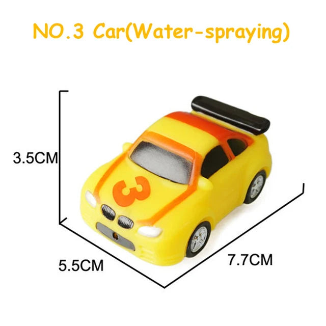 Water Toys Cartoon Classic Shower Bath Toy Cars Train Boats Bathroom Swimming Bathing Shower Educational Toys For Kids Gift