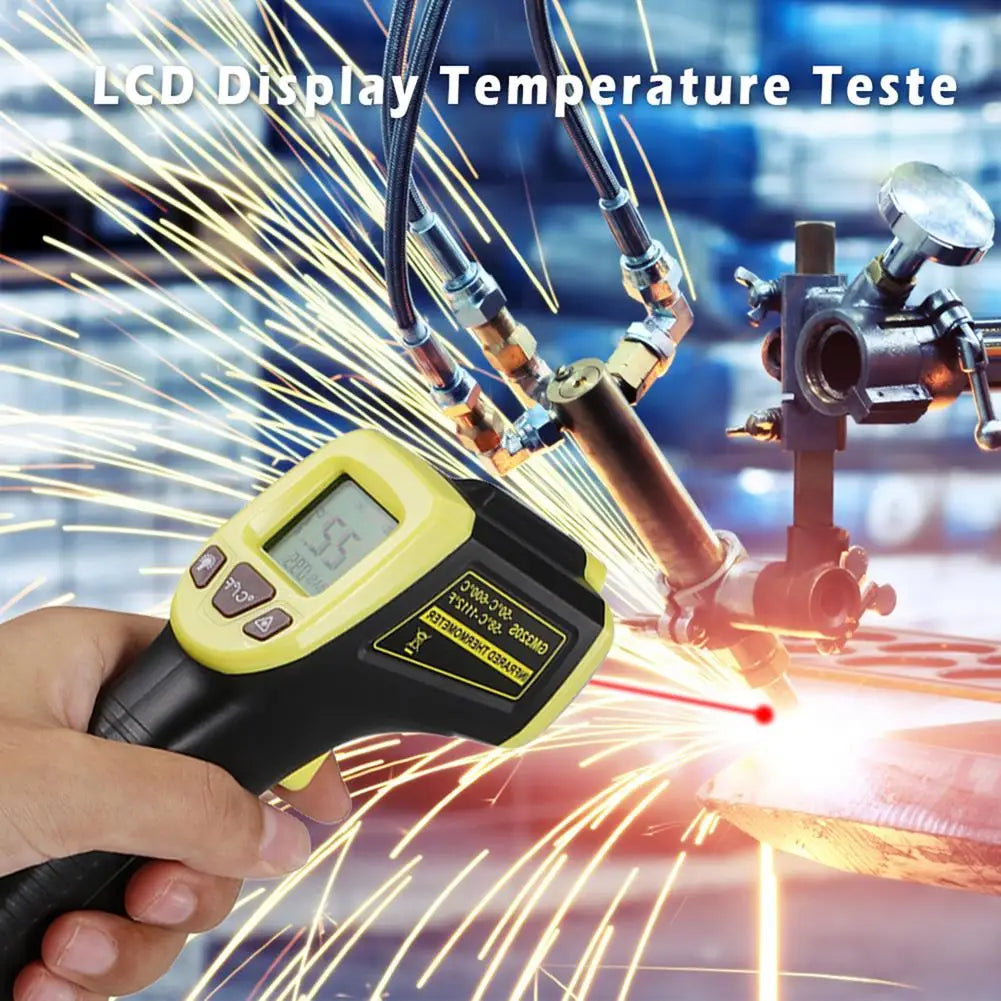 Digital Infrared Thermometer Non Contact Laser IR Temperature LCD DisplayPyrometer Tester Industrial Temperature Instrument
