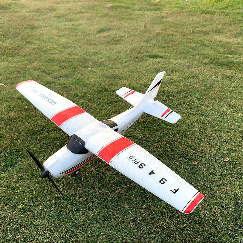 2022 Newest F949 Pro version 2.4G 3Ch RC Airplane 3D/6G Fixed Wing Plane CESSNA182 Outdoor Toys  RTF With Gyroscope 1020 motor