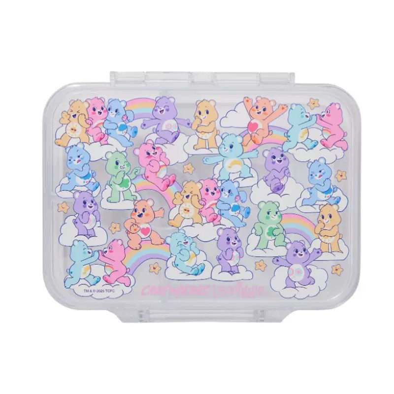 In Stock Rainbow Bear School Backpack Lightweight Large Capacity Breathable Waterproof Decompression Shoulder Bag  Pen Bag Gift