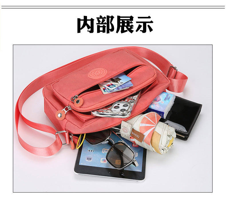 Fashionable Crossbody Bags for Women Leisure Shoulder Bag with Adjustable Shoulder Strap Zipper Closure Suitable for Daily Use