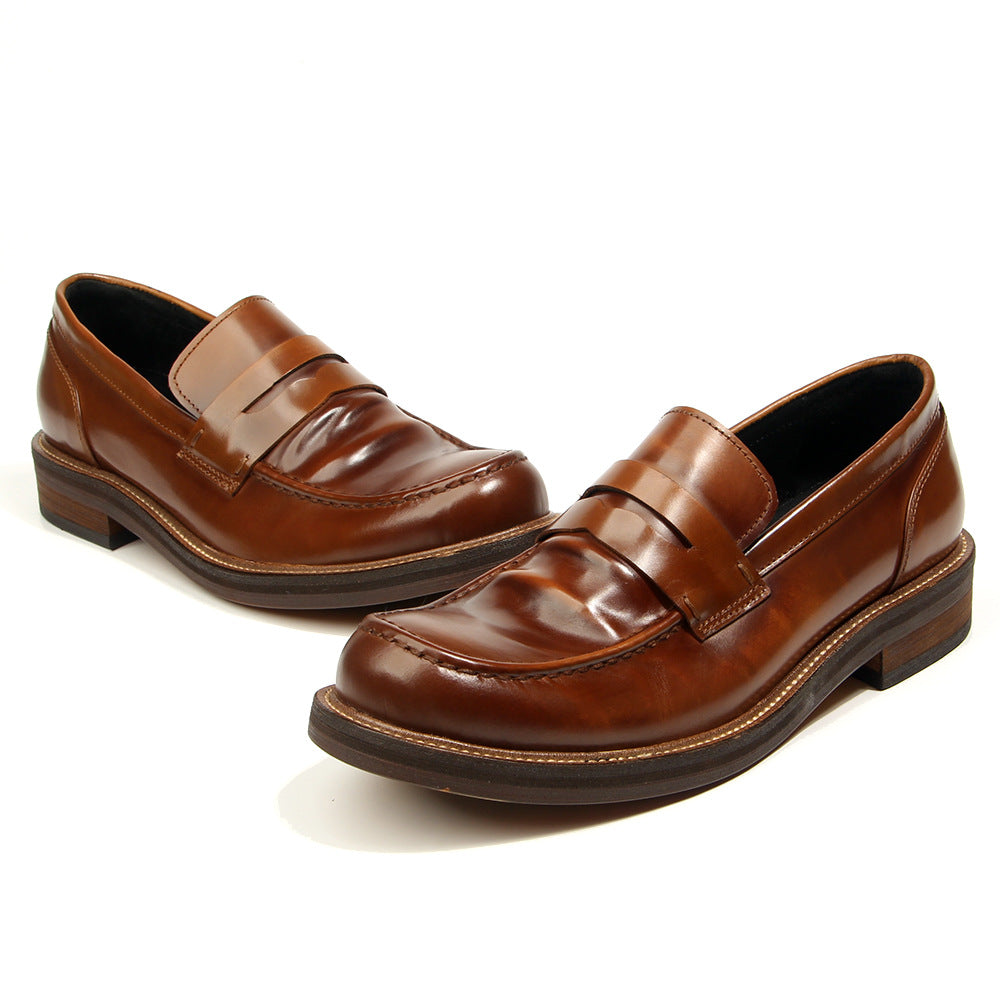 Genuine leather Men's formal shoes Business leather Shoes cowhide handmade Men dress shoes high-end luxury Wedding shoes loafers