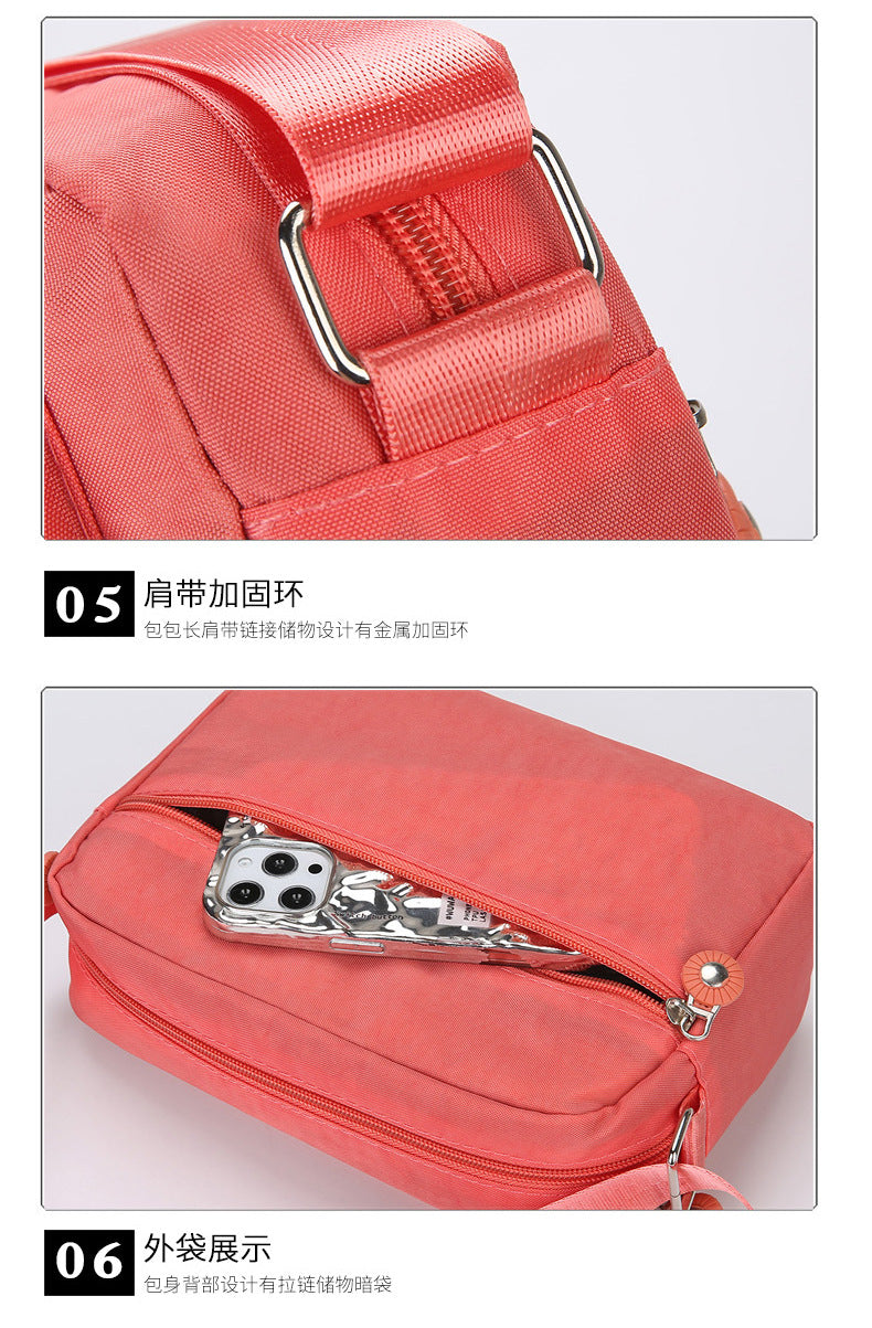 Fashionable Crossbody Bags for Women Leisure Shoulder Bag with Adjustable Shoulder Strap Zipper Closure Suitable for Daily Use