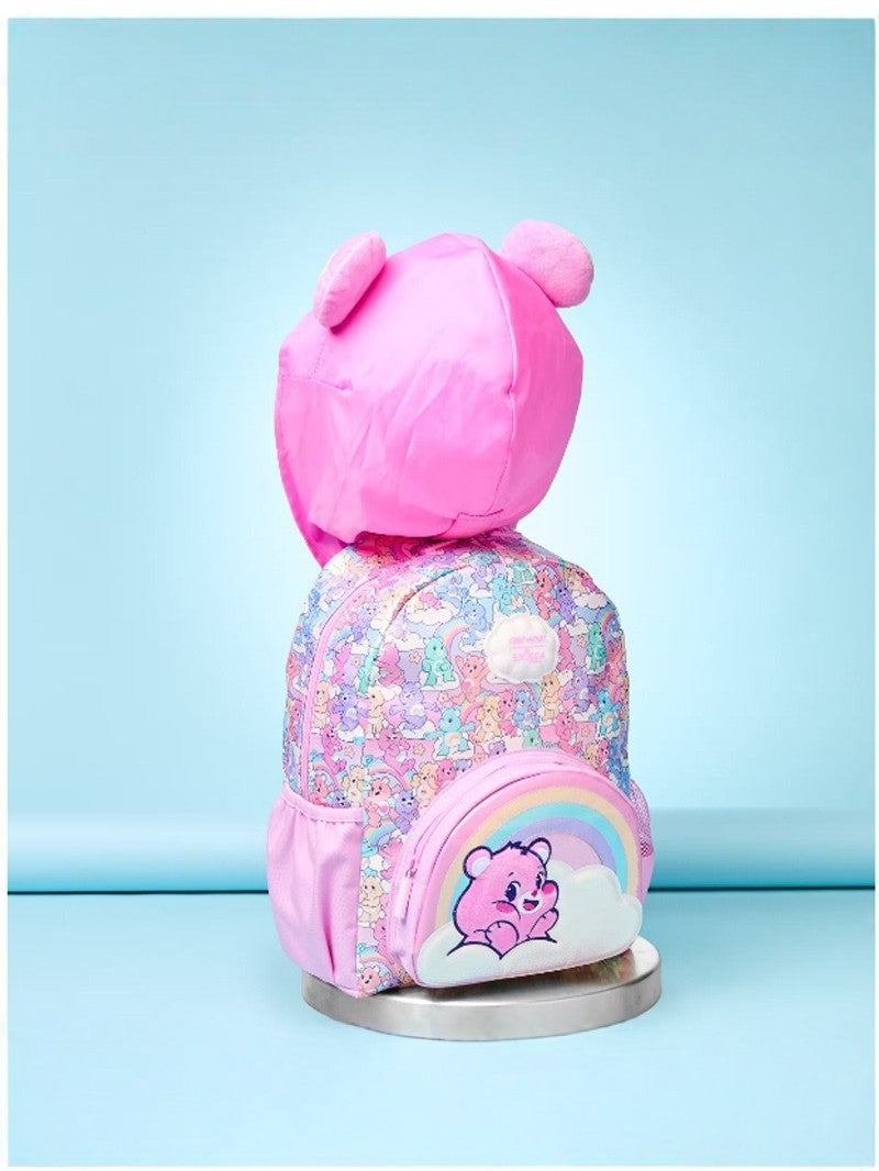 In Stock Rainbow Bear School Backpack Lightweight Large Capacity Breathable Waterproof Decompression Shoulder Bag  Pen Bag Gift
