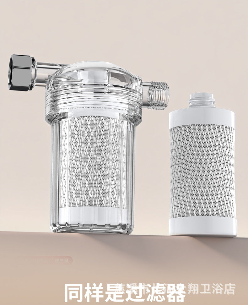 Universal Water Purifier Shower Filter Output Activated Carbon Remove Heavy Metals Chlorine Fluoride Water Heater Purification