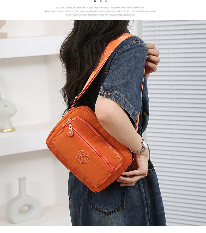 Fashionable Crossbody Bags for Women Leisure Shoulder Bag with Adjustable Shoulder Strap Zipper Closure Suitable for Daily Use