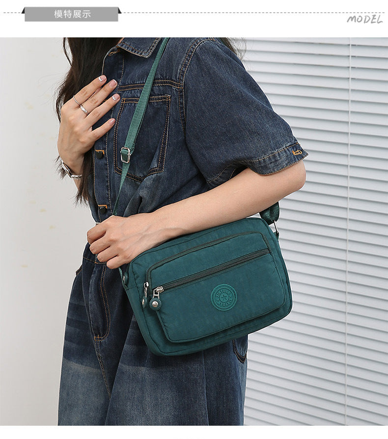 Fashionable Crossbody Bags for Women Leisure Shoulder Bag with Adjustable Shoulder Strap Zipper Closure Suitable for Daily Use