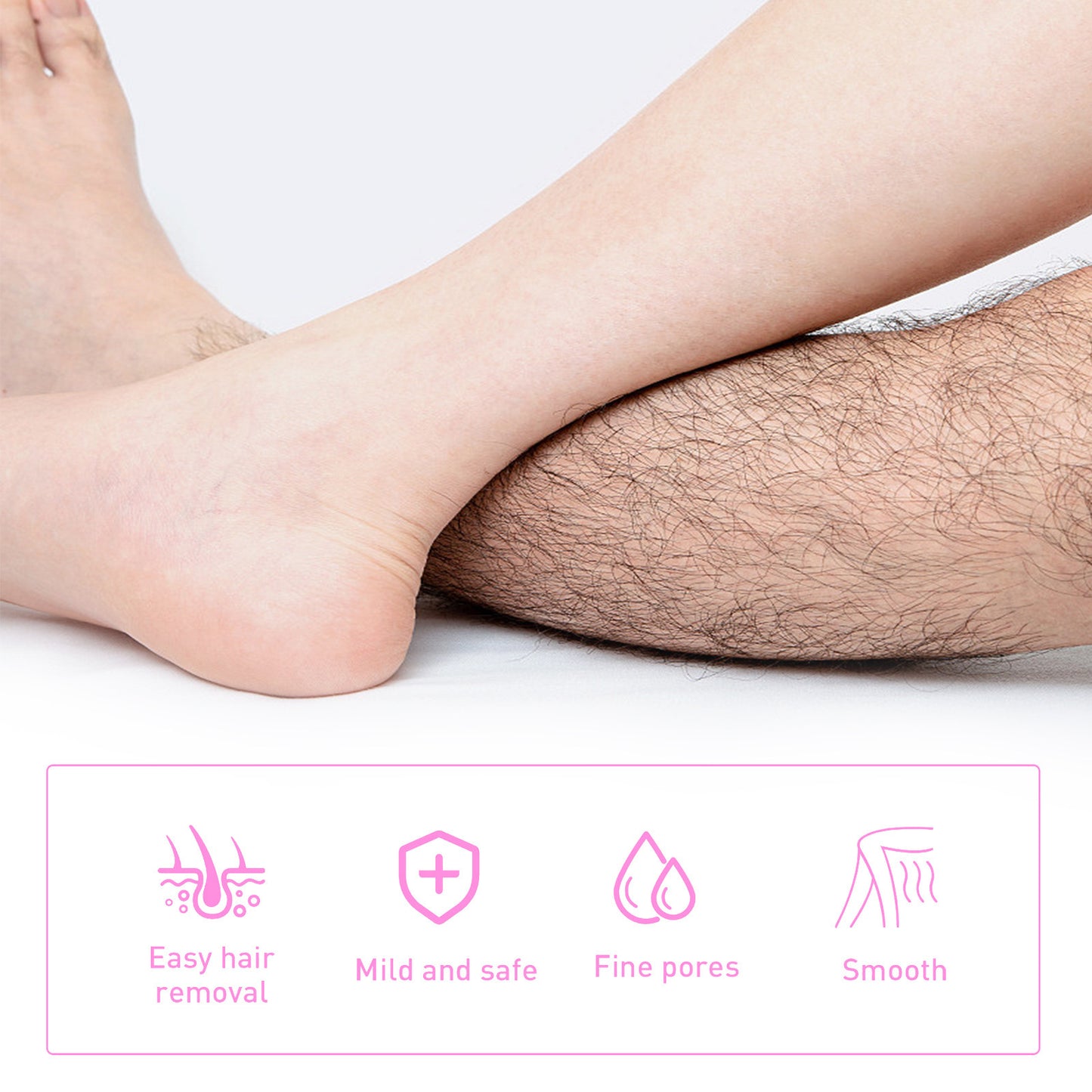 Gentle Hair Removal Spray Hairs Growth Inhibitor Moisturizing Smoothing Legs Underarms Epilator Painless Depilatory Mousse Cream
