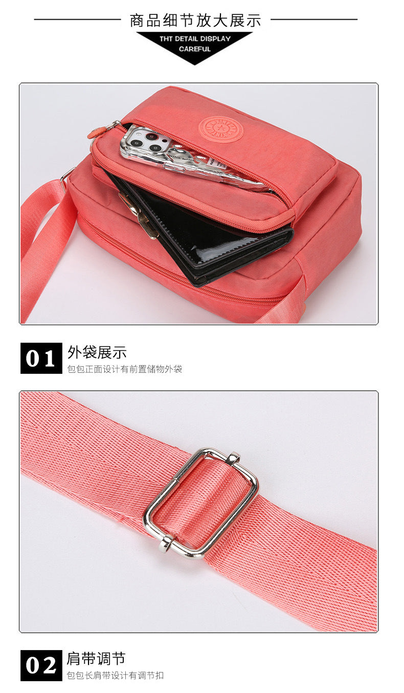 Fashionable Crossbody Bags for Women Leisure Shoulder Bag with Adjustable Shoulder Strap Zipper Closure Suitable for Daily Use