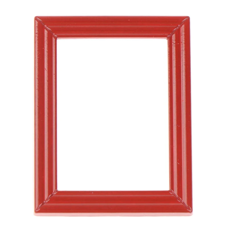 1:12 Dollhouse Photo Frames Mirror Frames Photo Border Picture Frame Model Decor
