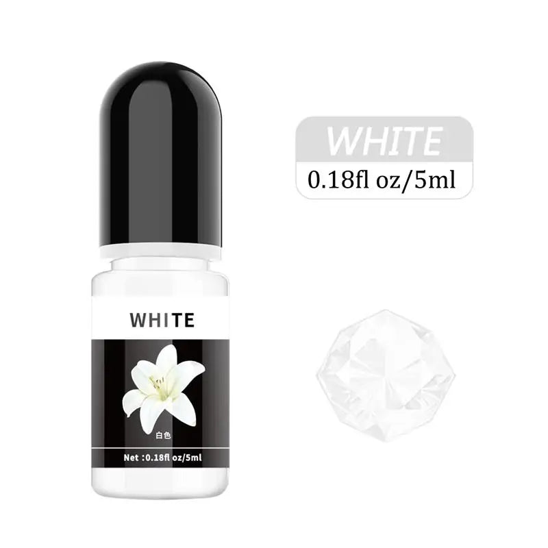 Epoxy Resin Pigment 5ml Liquid Epoxy UV Resin Dye Transparent Colorant For UV Resin AB Glue Coloring DIY Resin Art Jewelry Makin