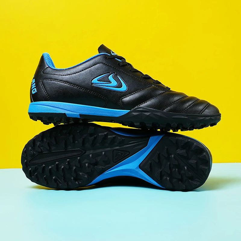 New Men Football Boots Outdoor Soccer Shoes TF FG Grass Cleats Comfortable Training Shoes Match Futsal Breathable Sport Indoor
