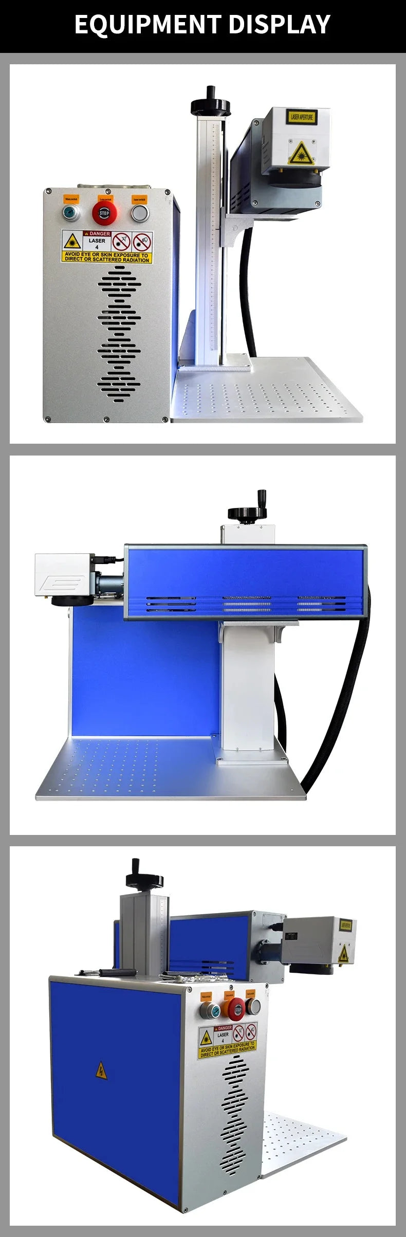 China Manufacturer Separate Type Co2 Lasermarking Machine 30w 50w Desktop Split Co2 Laser Marking Machine Price