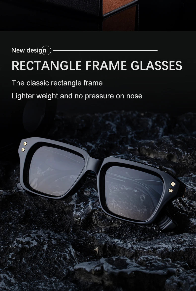 Retro Polarized Square Punk Sunglasses Men 2026 Luxury Brand Designer Classic Driving Shield Sun Glasses for Male Shades UV400