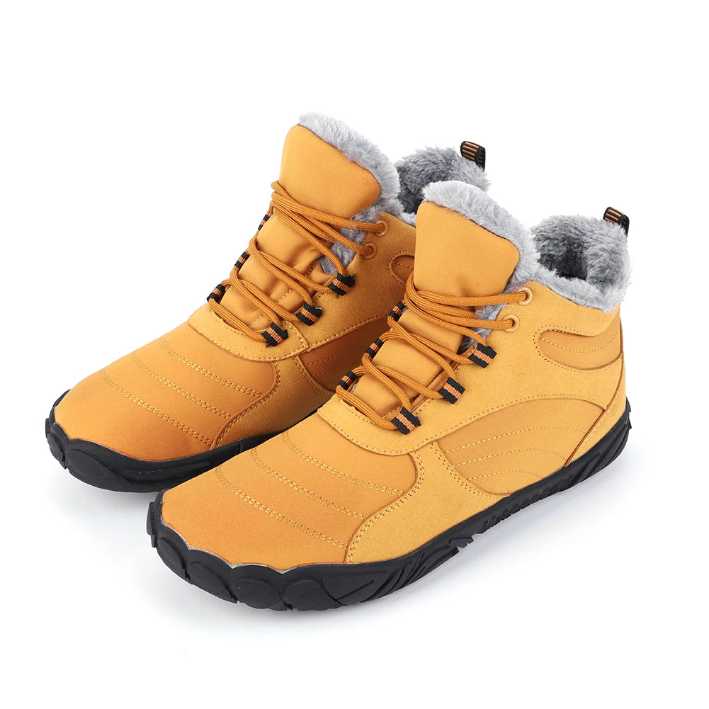 Winter Footwear Barefoot Boots Waterproof Snow Sneakers for Women Men