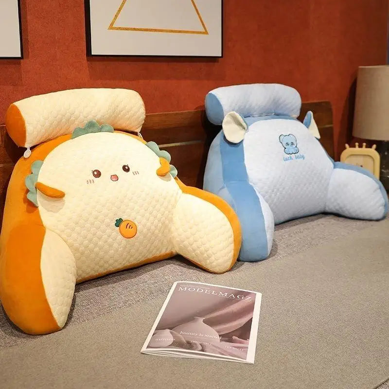 2024 New Detachable Waable Extra Large Semi-Barest Pillow Soft Covered Lazy Sofa Pregnancy Pillow Modern mat Sle...