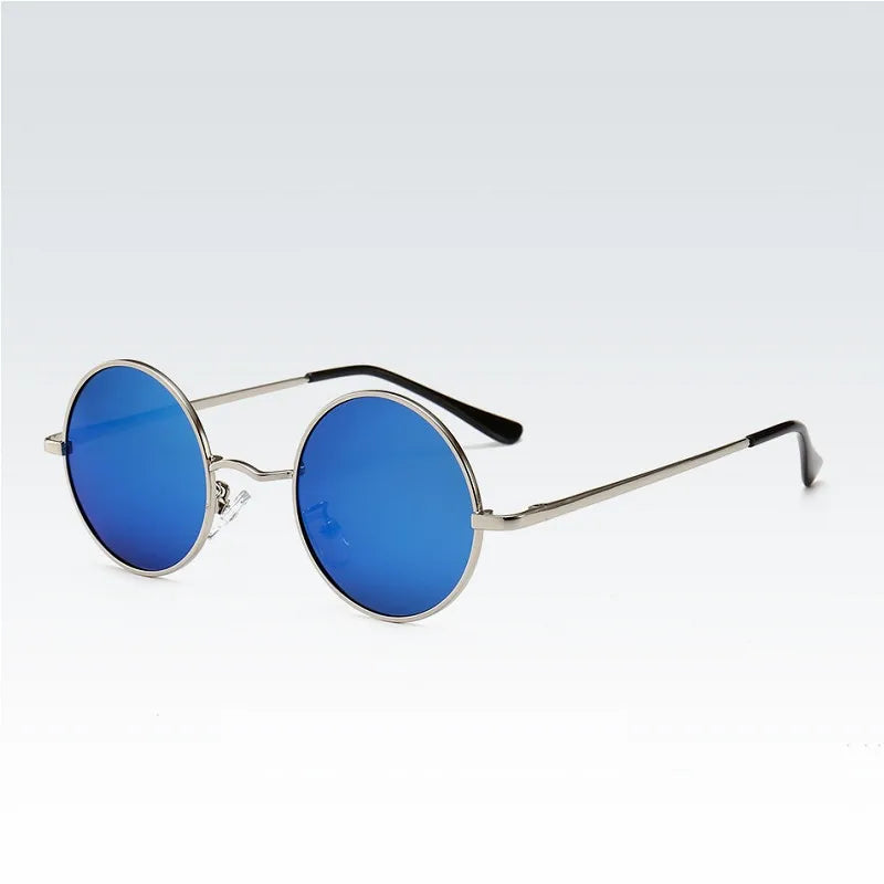 Round Polarized Sunglasses Men Women Retro Sun Glasses Male Female Brand Designer Metal Frame Eyewear Driving Eyeglasses UV400