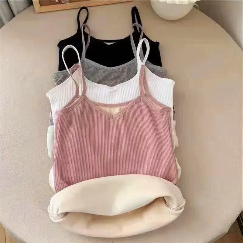 thermal underwear women thermal underwear blusa termica feminina inverno ropa interior térmica winter women fleece lined top