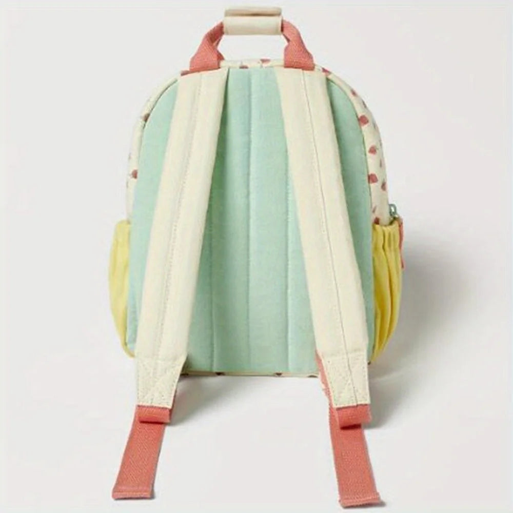 Custom Embroidery Name Strawbreey Girls School Backpack Kindergarten Schoolbag Lunch Tote Bag Purse Teens Girls Boys Kids Bags