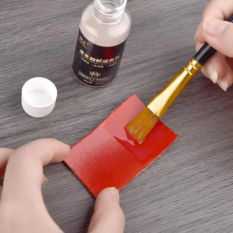 Vegetable Tanned Leather Pigment 50g/Bottle Coloring DIY Leather Crafts Dye Graffiti Used For Vegetable Tanning Material