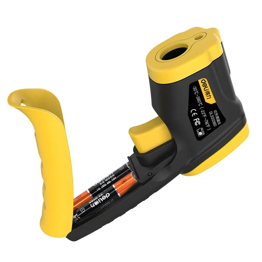 Deli Digital Infrared Thermometer IR Laser Pyrometer Non-Contact Temperature Tester with LCD Display for Home Use -30~380°F