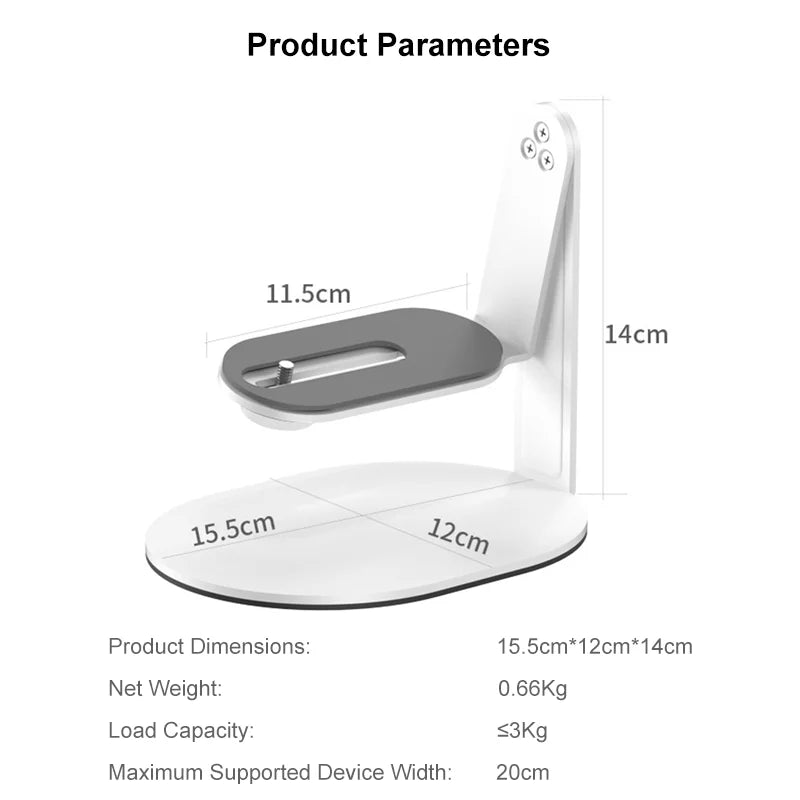 Projector Accessories gimbal with 360 degree adjustable angle Multi-Angle Desktop stand for Xiaomi Wanbo XGIMI Projector Camera