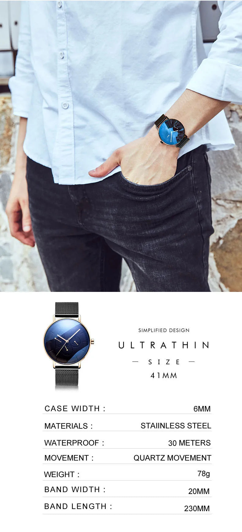 New Watches For Men Waterproof Sports Mens Watch Top Brand Luxury Clock Male Business Quartz Wristwatch Relogio Masculino Hombre