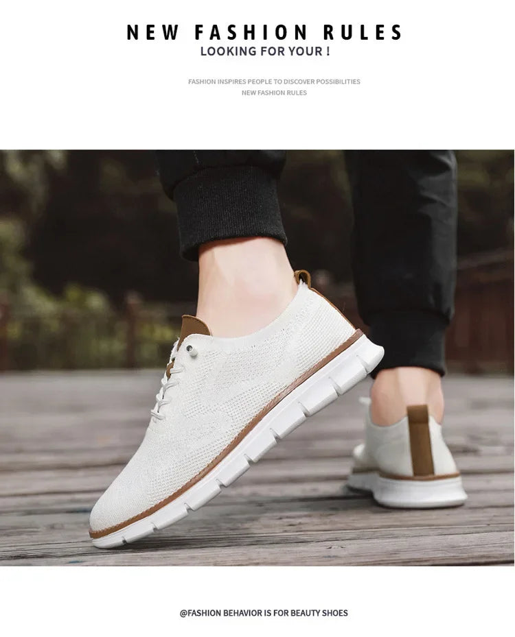 Men Casual Shoes Fashion Formal Business Urban Shoes for Male Non Slip Dress Sneakers for Party Chaussures Pour Hommes Sneakers
