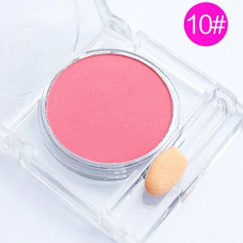 Monochrome blush Matte Natural Cheek Color Brightening Face Waterproof Facial Contouring Makeup Blush Powder Soft Makeup