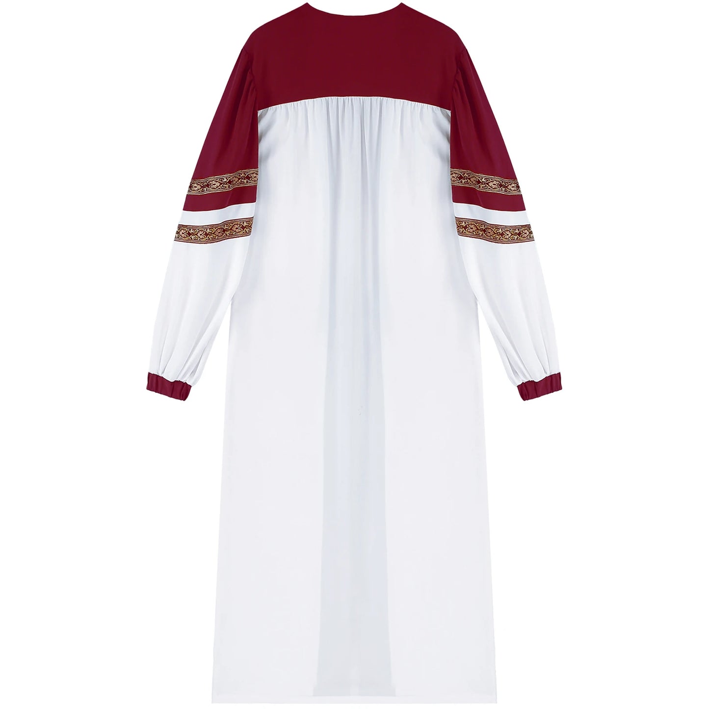 Womens Church Clergy Loose Choir Robe Dress Priest Preacher Dresses Baptism Confirmation Officiant Costume Praise Worship Dress