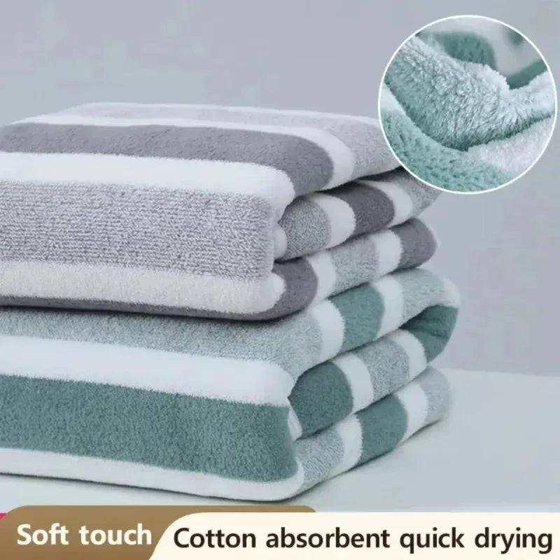 New/ Home Soft and Comfortable Bath Towels for Men and Women, Absorbent and Comfortable Couple's Large Towels, Wrapping Towels