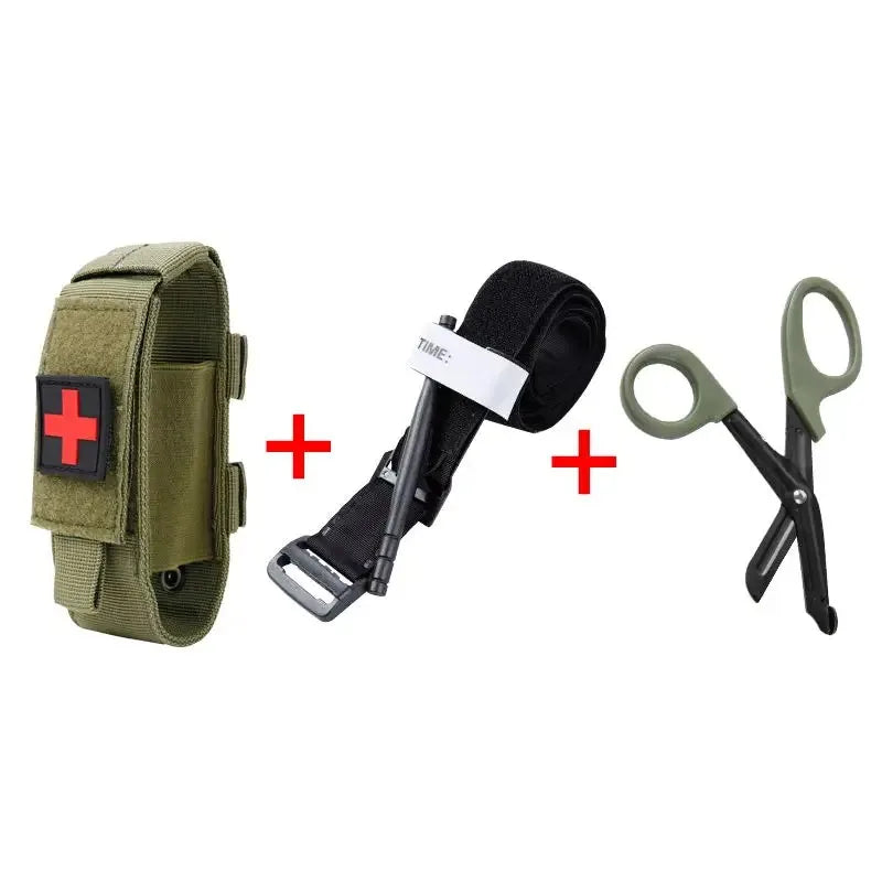 First aid scissors Survival scissors Nurse Outdoor medical nursing staff survival scissors Safety rescue wound gauze scissors
