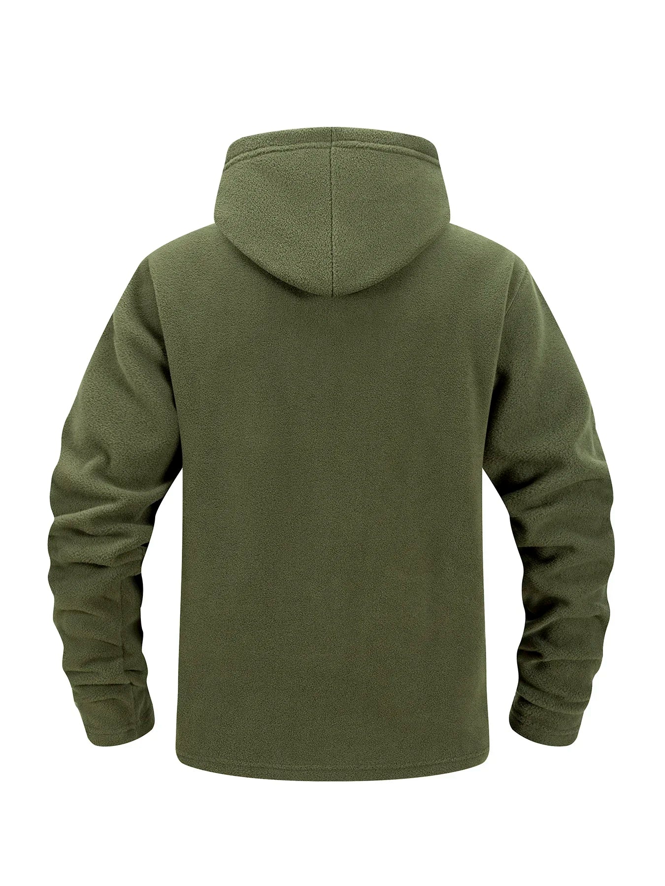 Men's Winter Fleece Jackets Coats Tactical Hiking Jackets Outdoor Camping Trekking Multi Pockets Work Outwear Climbing Overcoat