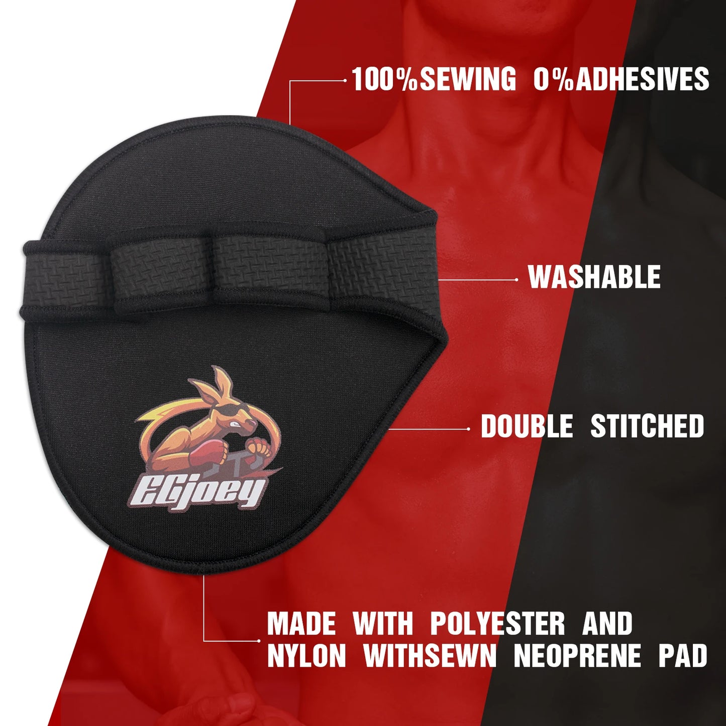 Weightlifting Gloves for Gym Training, Gym Gloves, Palm Protector Great for Exercise, Training, Fitness Weight Lifting Gloves