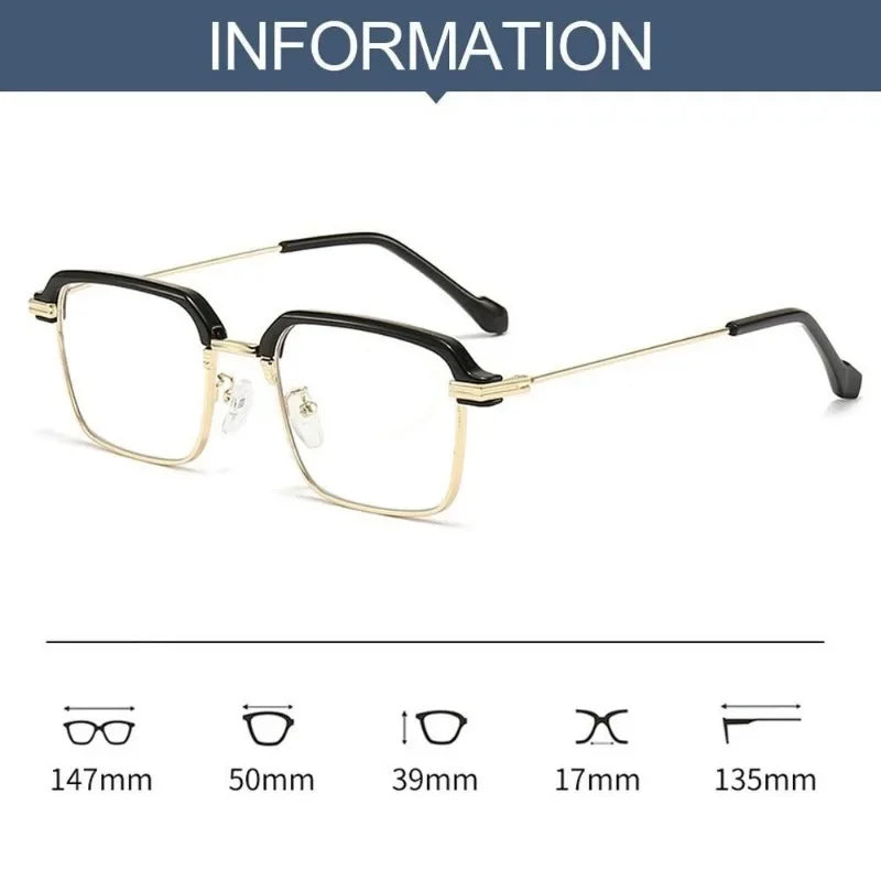 Photochromic Reading Glasses High Definition Men's Anti-blue Presbyopia Eyewear Metal Fashion Classic Hyperopia Eyeglasses