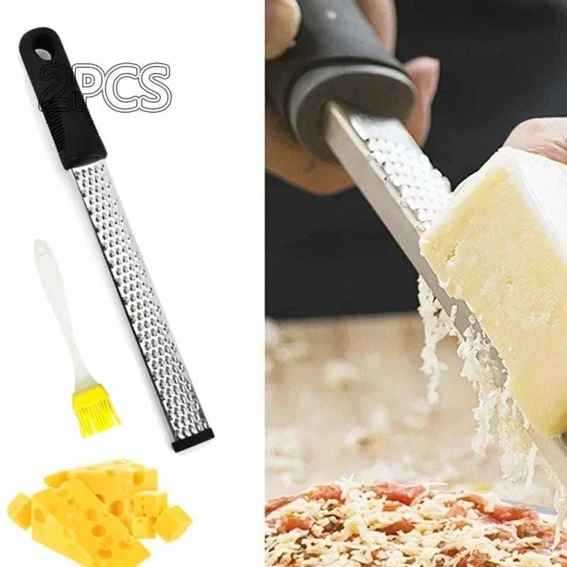 Peel Lemon Cheese Grater Stainless Steel Vegetable Manual Grater Peeler Sharp Blade Choppable Garlic Cheese Kitchen Tools