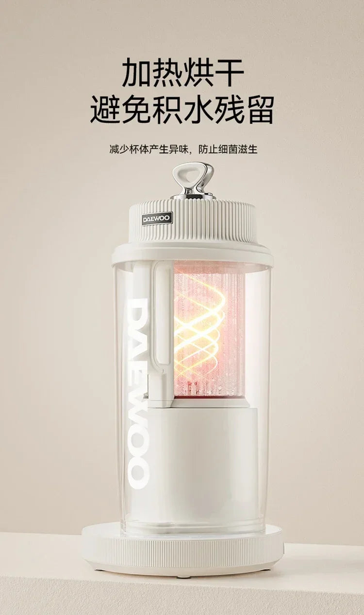 220V High-Speed Blender with Heating Function, Multi-Functional Food Processor, Detachable, Quiet Design AM