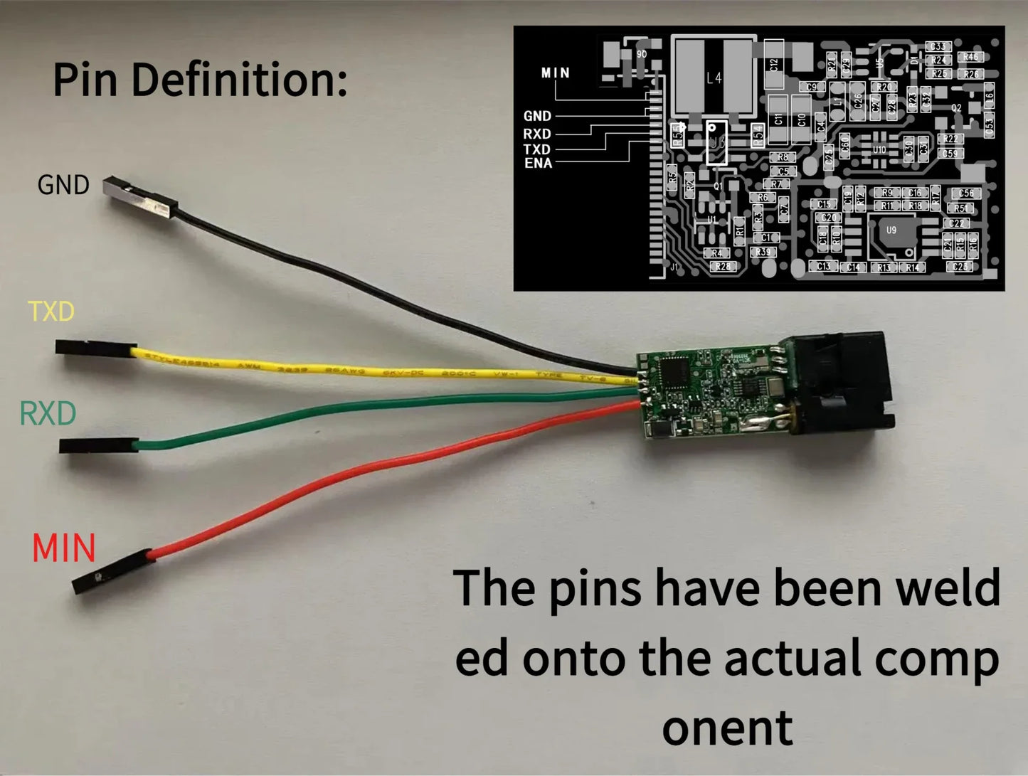 High Precision Laser Distance Measuring Module Factory Infrared Ranging Module Sensor Module60Rice