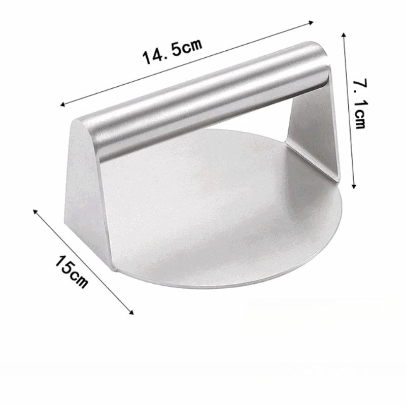 1pc Stainless Steel Hamburg Meat Press Hamburger Press Kitchen Gadgets Meat Pie Make Kitchen Accessories Cooking Accessories