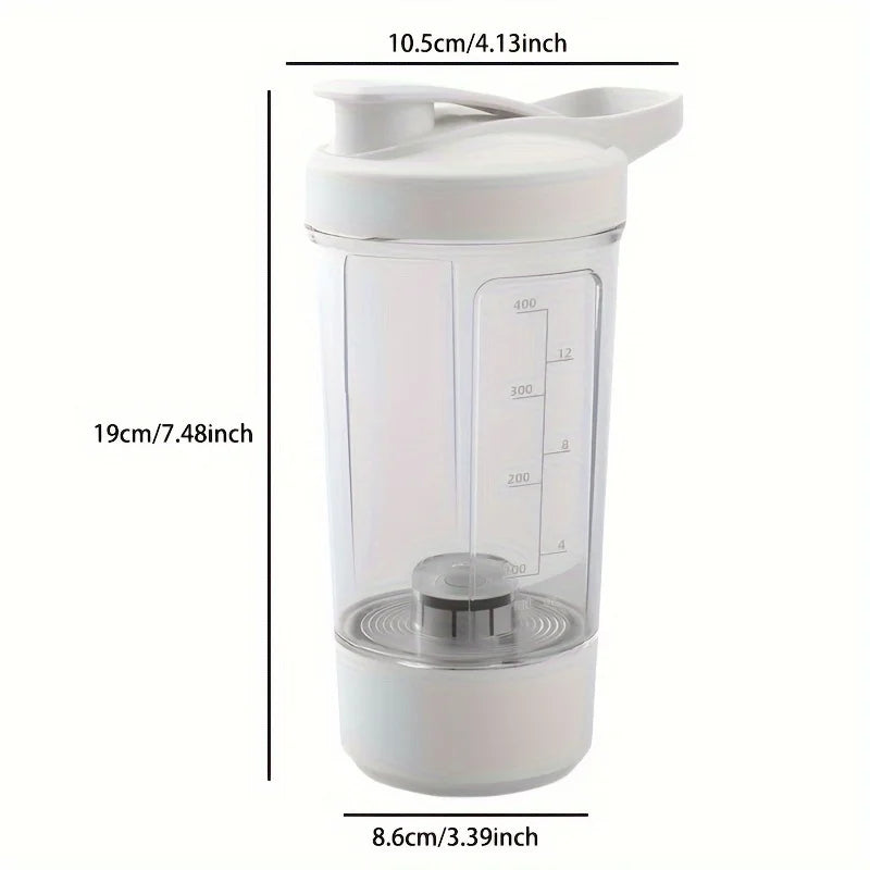 New Portable Electric Shaker Bottle USB Rechargeable Blender Multipurpose Mixer Cups for Fitness Workout  Automatic Mixing Cup