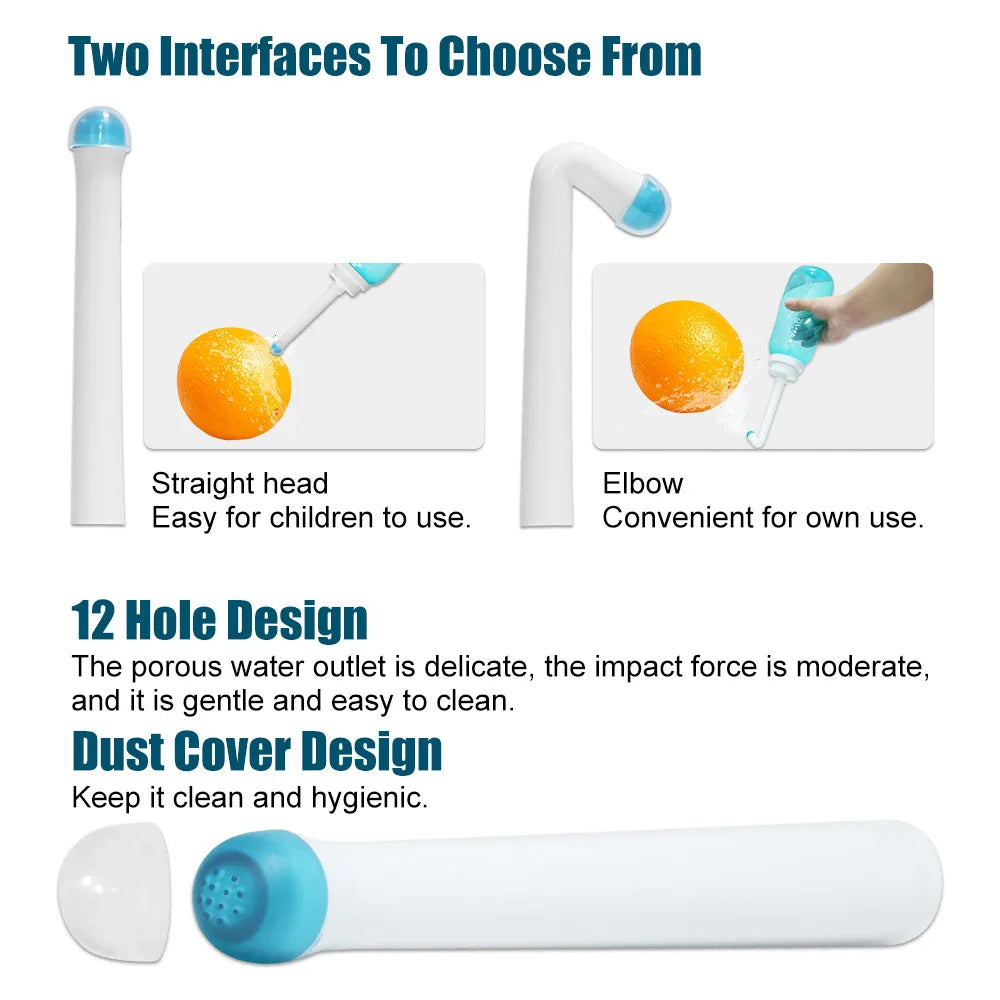500ml Portable Bidet Baby Butt Washing Device Spray Handheld Travel Bidet For Pregnant Women Baby Cleansing Water Washer Bottle