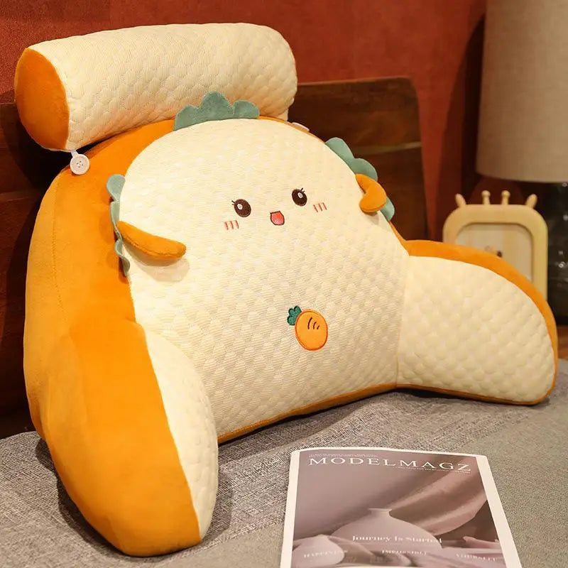 2024 New Detachable Waable Extra Large Semi-Barest Pillow Soft Covered Lazy Sofa Pregnancy Pillow Modern mat Sle...